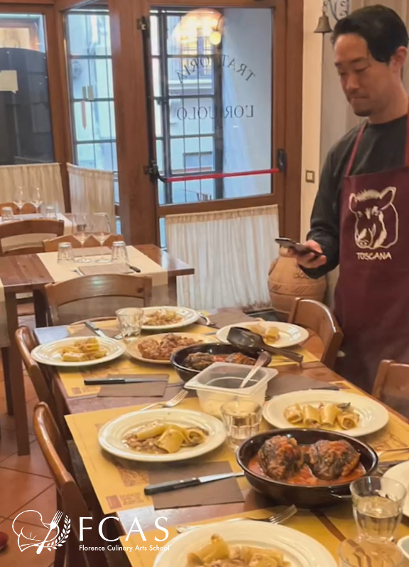 イタリア料理留学　イタリア家庭料理コース　インターンシップ