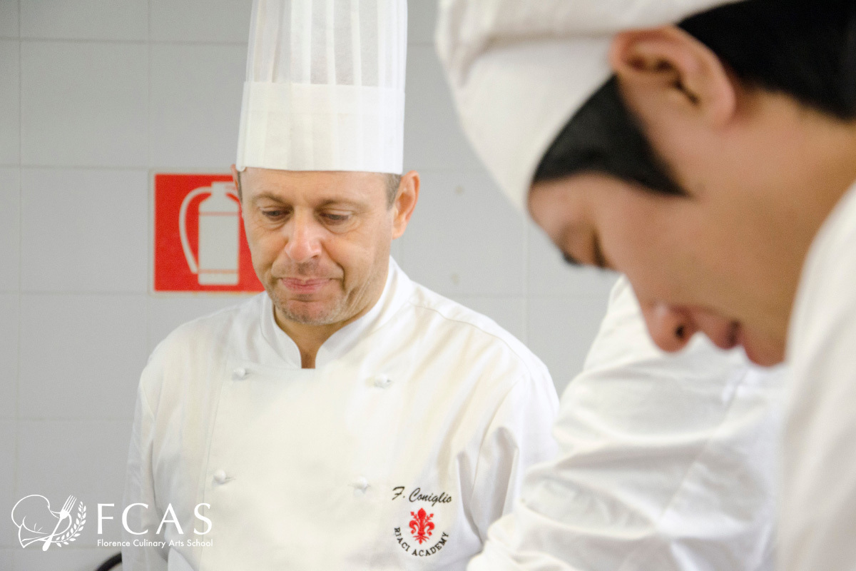 イタリア料理留学　シェフ養成コース　フランチェスコ主任教授