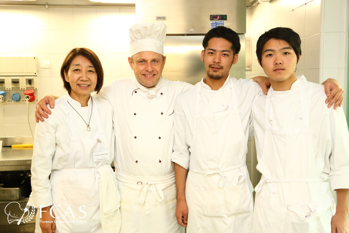 イタリア料理留学　シェフ養成コース　フランチェスコ主任教授